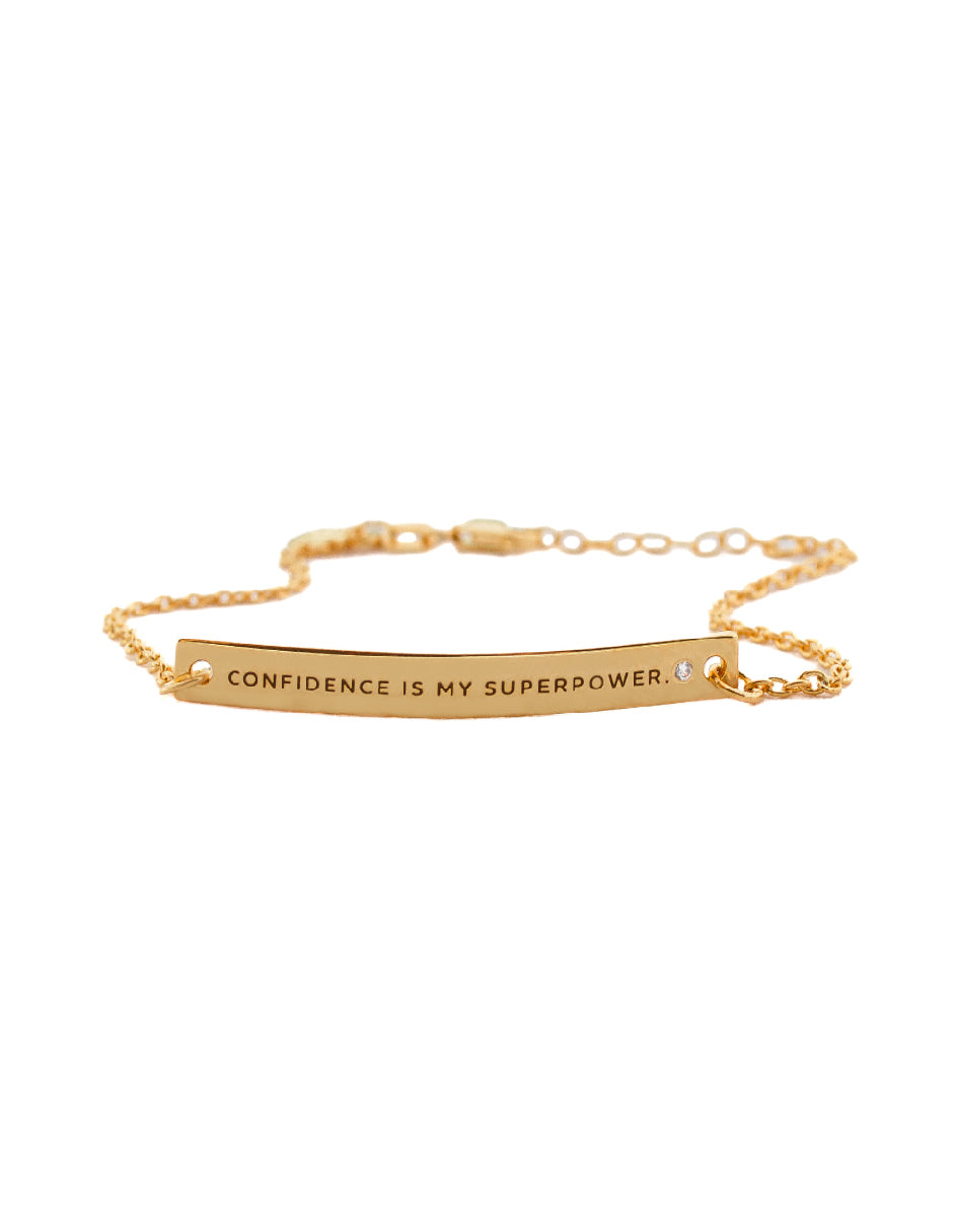 Pulsera frase empoderamiento Plata .925 Salma