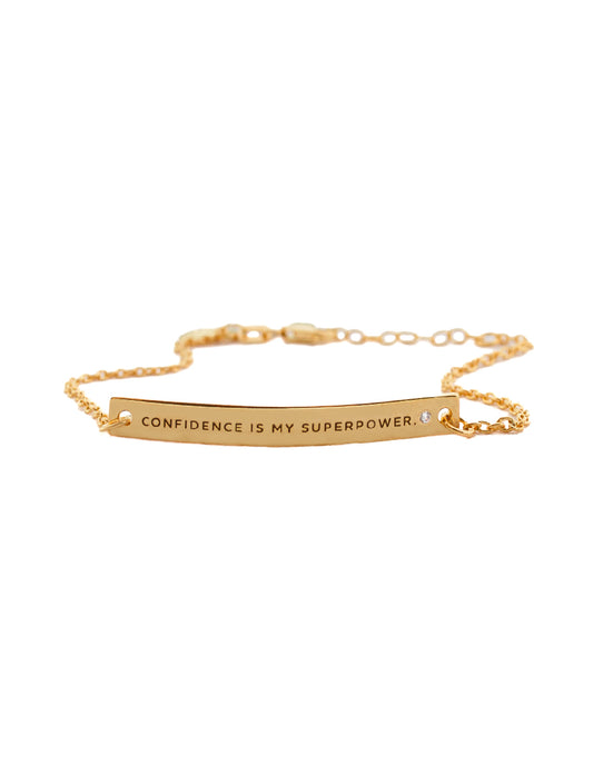Pulsera frase empoderamiento Plata .925 Salma
