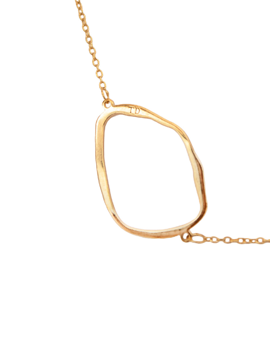 Pulsera orgánica Aldora Plata .925