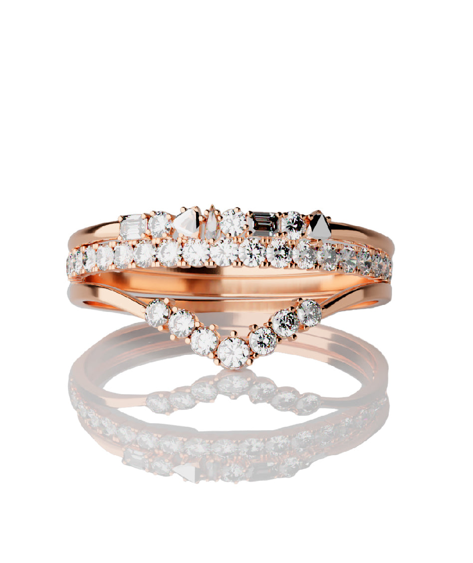 Anillo de promesa Amia Plata .925