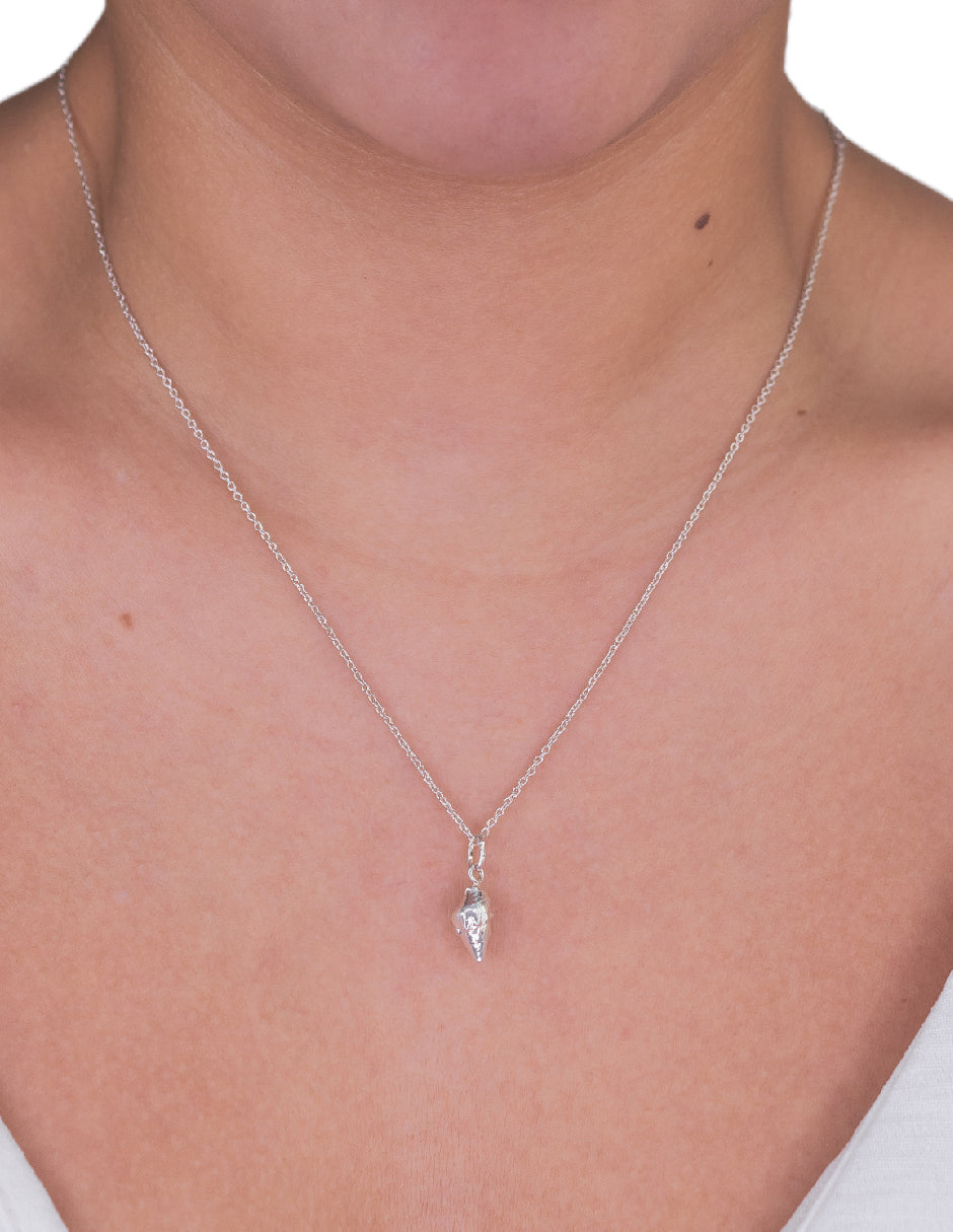 Collar caracol Clarion Plata .925