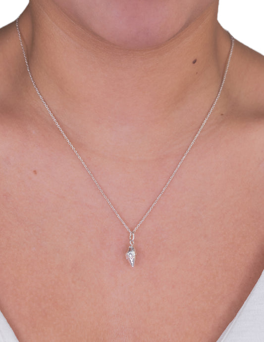 Collar caracol Clarion Plata .925