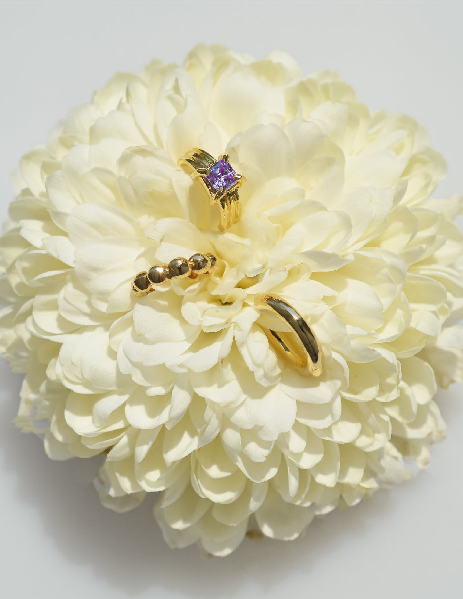 Ear cuff Bubbles Plata .925