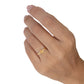 Anillo Inicial A Plata .925