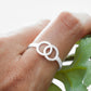 Anillo aros Levi  Plata .925