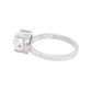 Anillo Perla con perla ovalada Plata .925