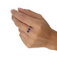 Anillo corazones amatistas Aimi Plata .925
