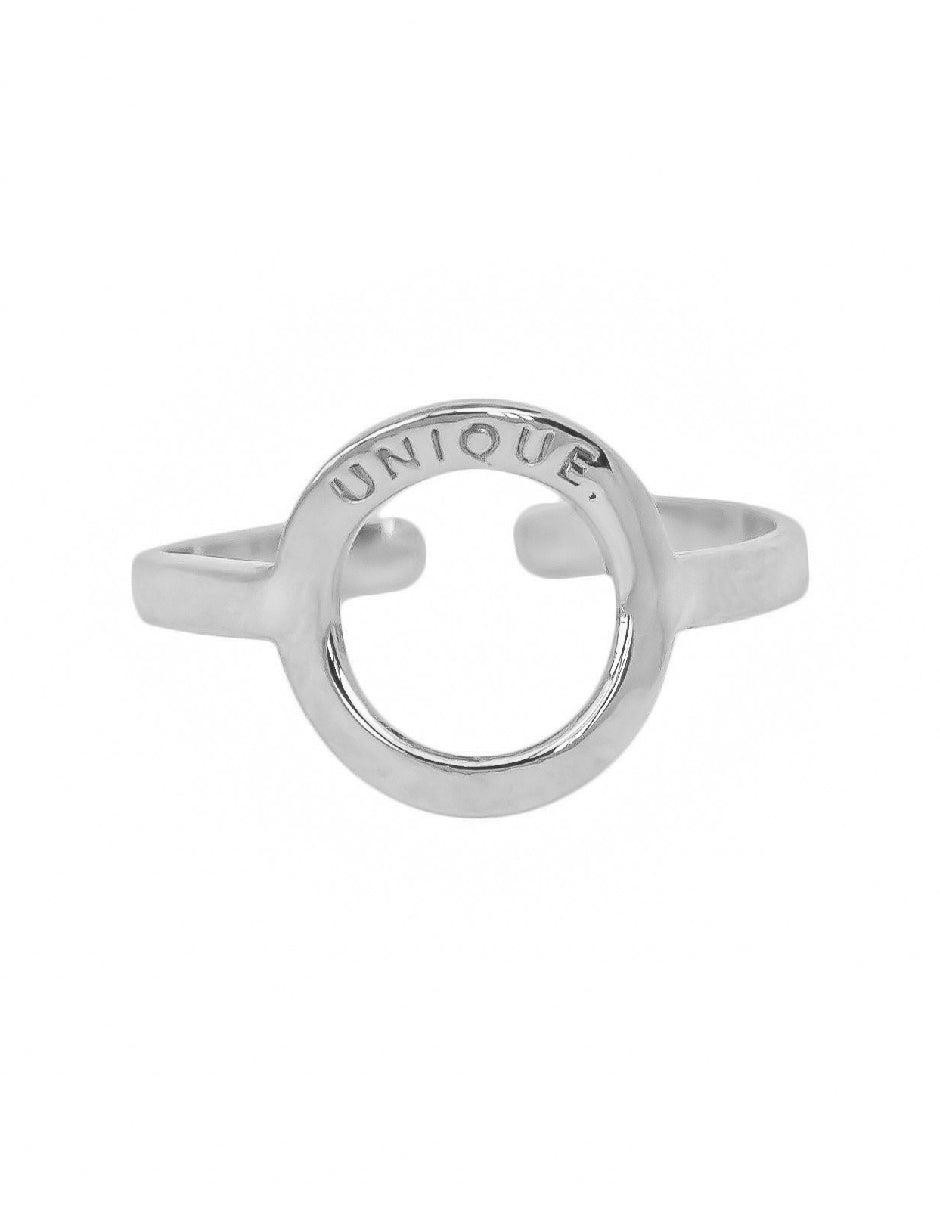 Anillo frase empoderamiento Lara Plata .925