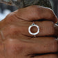 Anillo frase empoderamiento Lara Plata .925