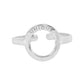 Anillo frase empoderamiento Lara Plata .925