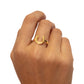Anillo herradura Asher Plata .925