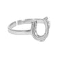 Anillo herradura Asher Plata .925