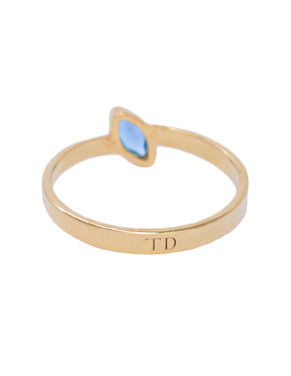 Anillo topacio Topaz Plata .925