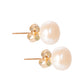 Aretes Perla Plata .925