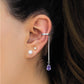 Aretes Perla Plata .925