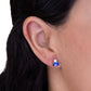 Aretes piedras naturales Adara Plata .925