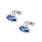 Aretes piedras naturales Adara Plata .925