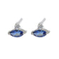 Aretes piedras naturales Adara Plata .925