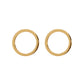 Aretes aros Levi  Plata .925