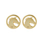 Aretes caballo Dakota Plata .925