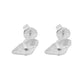 Aretes caracol Clarion Plata .925