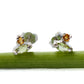 Aretes piedras naturales Adara Plata .925