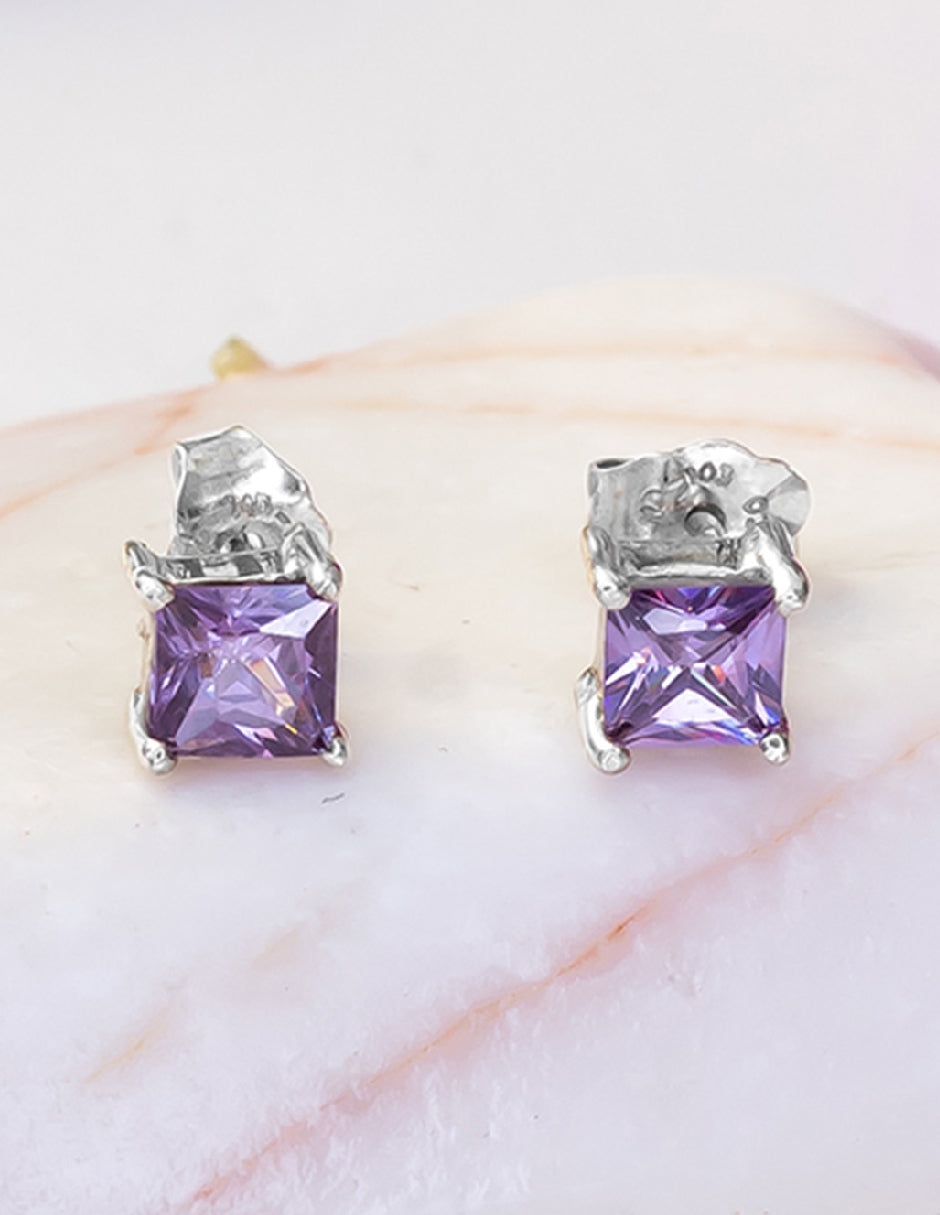Aretes piedras naturales Bimba Plata .925