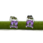 Aretes piedras naturales Bimba Plata .925