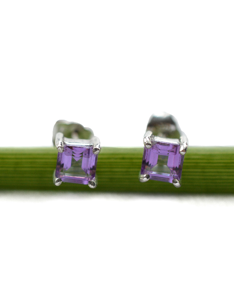 Aretes piedras naturales Bimba Plata .925