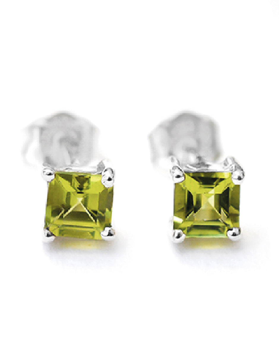 Aretes piedras naturales Bimba Plata .925
