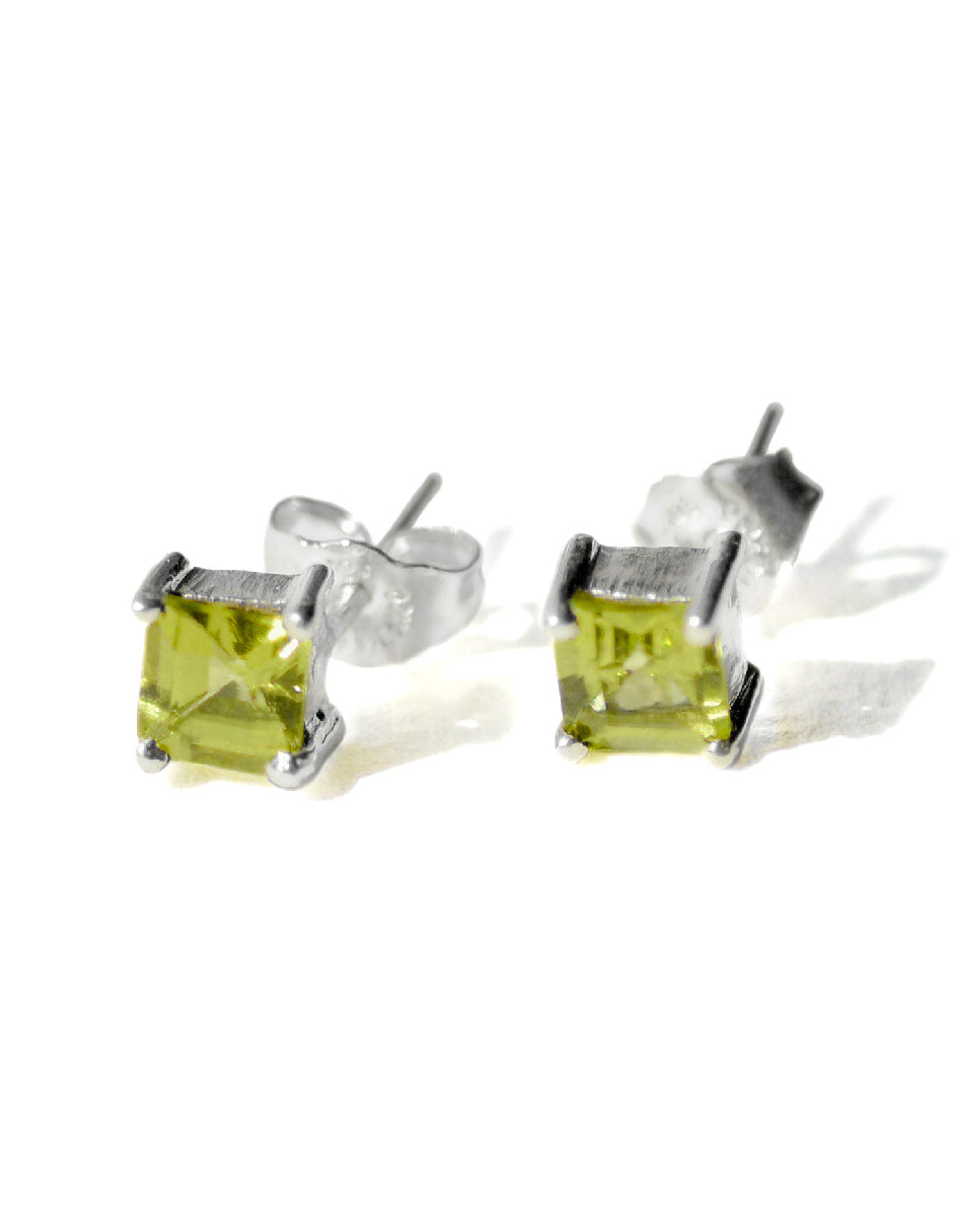 Aretes piedras naturales Bimba Plata .925