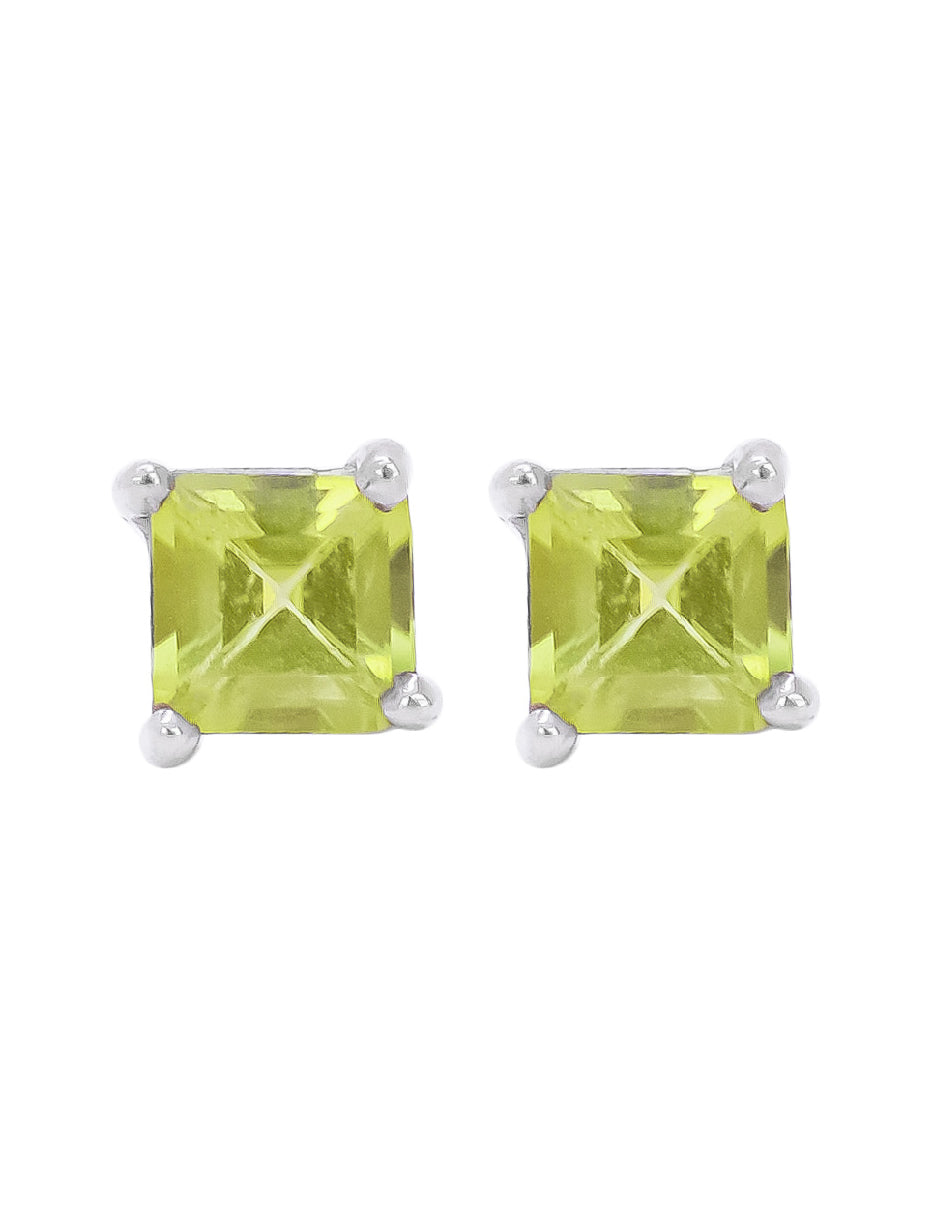 Aretes piedras naturales Bimba Plata .925