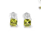 Aretes piedras naturales Bimba Plata .925