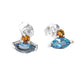 Aretes piedras naturales Adara Plata .925