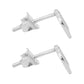 Aretes herradura Asher Plata .925
