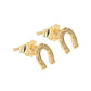 Aretes herradura Asher Plata .925