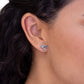 Aretes piedras naturales Space Plata .925