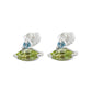 Aretes piedras naturales Adara Plata .925