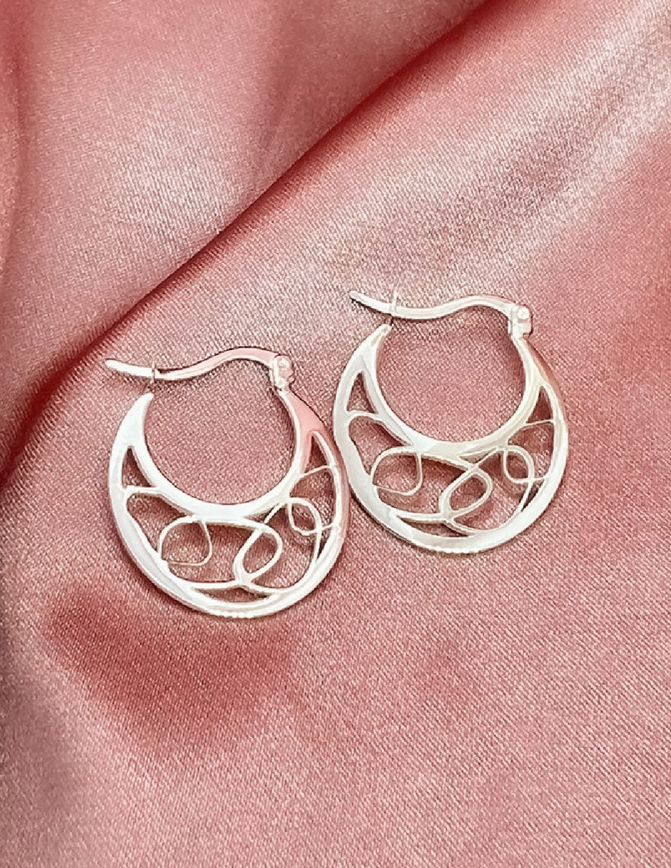 Aretes Siena Plata .925