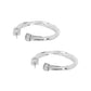 Aretes Camel Plata .925