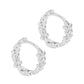 Aretes flores Flora Plata .925