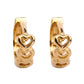 Aretes corazones Heart Plata .925