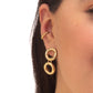 Aretes Celeste Plata .925