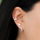 Aretes flores Flora Plata .925