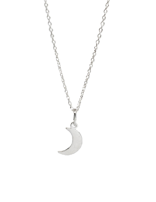 Collar Luna Plata .925