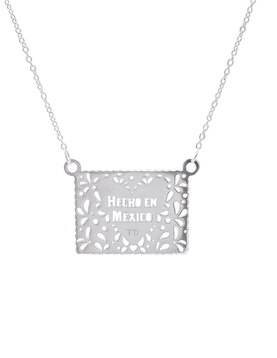 Collar papel picado Nochipa Plata .925