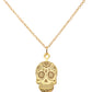 Collar calavera Yayahuic Plata .925