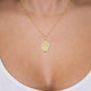 Collar calavera Yayahuic Plata .925