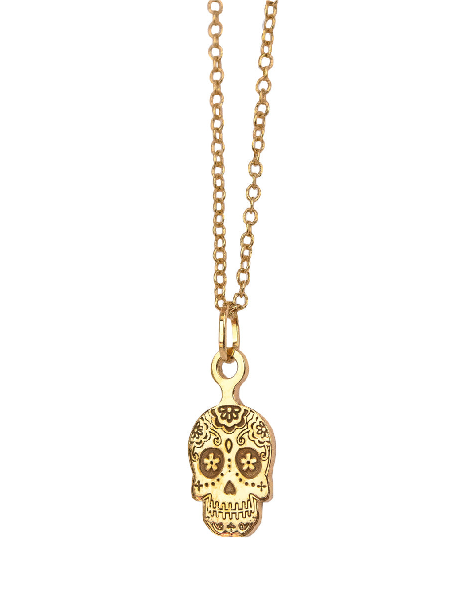 Collar calavera Yayahuic Plata .925