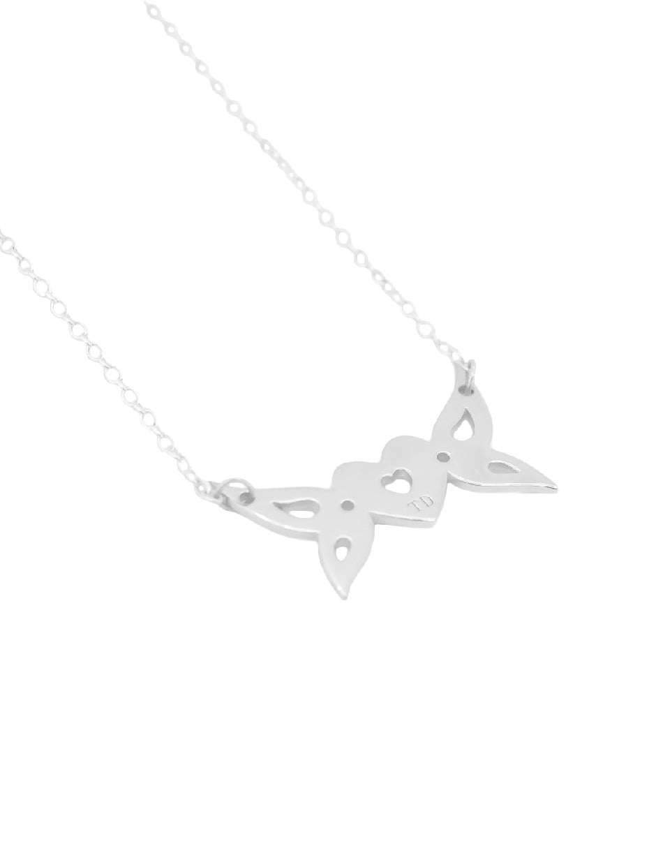 Collar Con Colgante De ángel De La Guarda De Plata De Ley 925 Con Colgante De Piedra Lunar Y Corazón, Joyería De ángel, Regalos Para Mujer